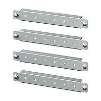 Горизонтальные дверные рейки для навесных корпусов, ширина одностворчатой двери 250 мм, 4 шт. | код R5STPE25-1 | DKC