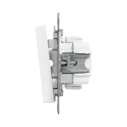 Выключатель кнопочный 1-кл. СП Эпика механизм бел. EKF UP1-SWW-13 фото 6