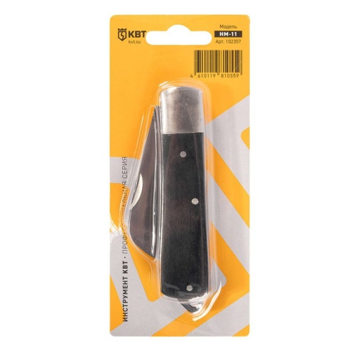 Нож монтерский НМ-11 ПРОФИ КВТ 102357 фото 4