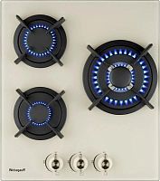 Газовая варочная поверхность Weissgauff HGG 451 BeGh бежевый | код 1993237 | WEISSGAUFF