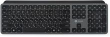 Клавиатура Оклик K859W серый/черный USB беспроводная slim Multimedia (2002136) | код 2002136 | Oklick