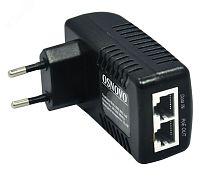 Инжектор PoE 1хRJ45 10/100/1000 Мб/с, 802.3af, до 15.4 Вт, AC 240В, DC 48В | код Midspan-1/151G | OSNOVO
