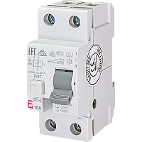 Реле дифференциальное (УЗО) EFI-2 63/0,5 тип A (10kA) | код 002065524 | ETI