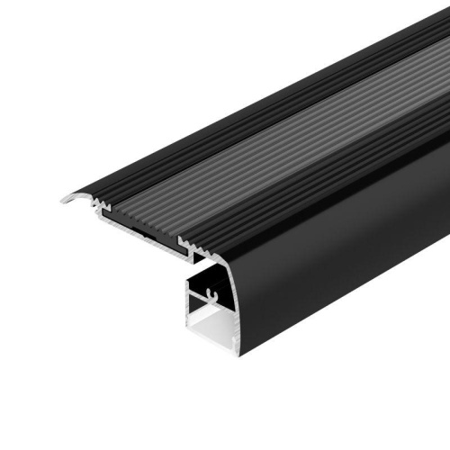 Профиль STAIR-W65-2000 ANOD BLACK (ARL, алюминий) | код 45663 | Arlight