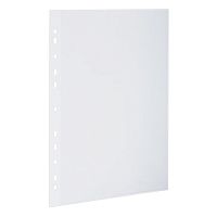 Папки-уголки с перфорацией прозрачные, до 40 листов, ПЛОТНЫЕ 0,18 мм, комплект 10 шт., BRAUBERG, 226827 | код 226827 | BRAUBERG