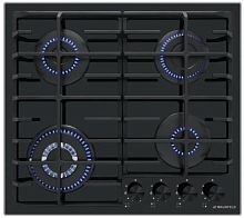 Газовая варочная поверхность Maunfeld EGHG.64.63CB2/G черный | код 1418582 | MAUNFELD