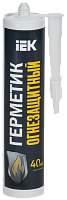Герметик огнезащитный ИНЗАГЕРМ ХПС 310мл (картридж) IEK | код CGO10-3-310 | IEK