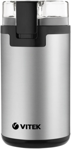Кофемолка Vitek VT-8370 300Вт сист.помол.:ротац.нож вместим.:80гр белый | код 2046279 | VITEK Кофемолка Vitek VT-8370 300Вт сист.помол.:ротац.нож вместим.:80гр белый | код 2046279 | VITEK