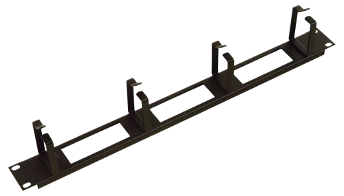 Органайзер кабельный горизонтальный с окнами 19' 1U 4 кольца черный | код. ГКО-О-4.62-9005 | ЦМО Органайзер кабельный горизонтальный с окнами 19' 1U 4 кольца черный | код. ГКО-О-4.62-9005 | ЦМО