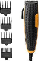 Машинка для стрижки Galaxy Line GL4110 черный/оранжевый 15Вт (насадок в компл:4шт) | код 1897006 | GALAXY LINE