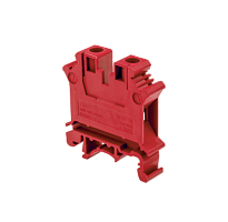 Клемма винтовая проходная, 10 мм2, красная MTU-10RD | код 54698 | MEYERTEC