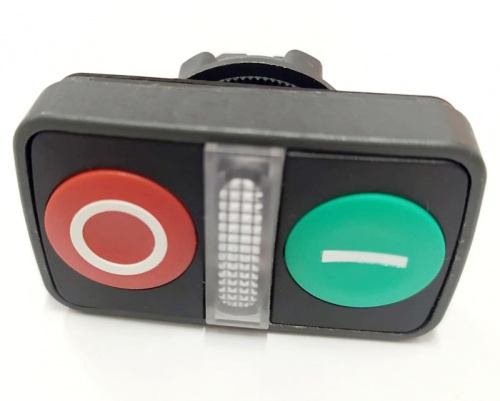 КМЕ 87Л IP66 ZB5AW7A3740.66.BR Головка двойной кнопки 22 мм | код ZB5AW7A3740.66.BR | Briswik