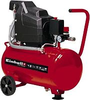 Компрессор поршневой Einhell TC-AC 190/24/8 Kit масляный 165л/мин 24л 1500Вт красный/черный | код 1522811 | EINHELL