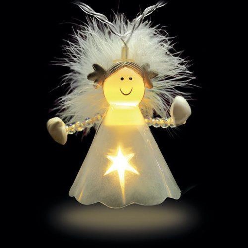 Гирлянда "Ангелы" ANGLD16-WW 8шт 16 бел. LED 2.1м | код 4690601035493 | SHLights Гирлянда "Ангелы" ANGLD16-WW 8шт 16 бел. LED 2.1м | код 4690601035493 | SHLights