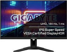 Монитор Gigabyte 28 M28U черный IPS LED 1ms 16:9 HDMI M/M матовая HAS 300cd 178гр/178гр 3840x2160 144Hz FreeSync DP 4K USB 6.93кг | код 1509122 | GIGABYTE