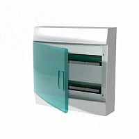 Распределительный шкаф Mistral41, 36 мод., IP41, навесной, термопласт, зеленая дверь |  код. 1SPE007717F0920 |  ABB