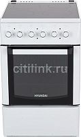 Плита Электрическая Hyundai REE225 белый стеклокерамика (без крышки) | код 1373717 | HYUNDAI