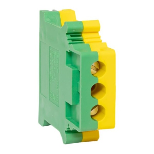 Клеммная колодка винтовая 16 UT земля | код scr-ut-16-pe | EKF Клеммная колодка винтовая 16 UT земля | код scr-ut-16-pe | EKF