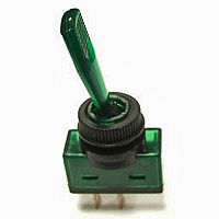 Тумблер с удлиненным рычагом RUICHI ASW-13-101, 62х12х26.2 мм, ON-OFF, SPST, 20 А, 12 В, 50 мОм, 2 контакта, без подсветки | код 57067 | Ruichi