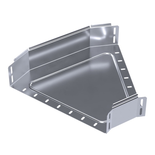Угол горизонтальный 45 градусов Стандарт INOX (AISI 316) 400х100 Промрукав | код PR16.3448 | ПРОМРУКАВ