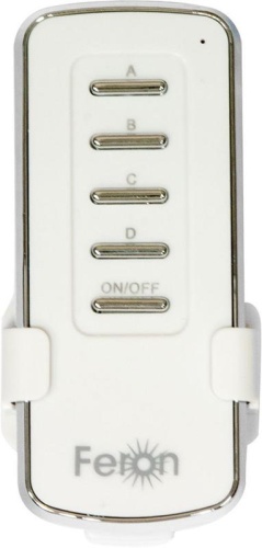 Выключатель бытовой 230В 1000Вт четырехканальный 30м с пультом управления | код 23263 | Feron