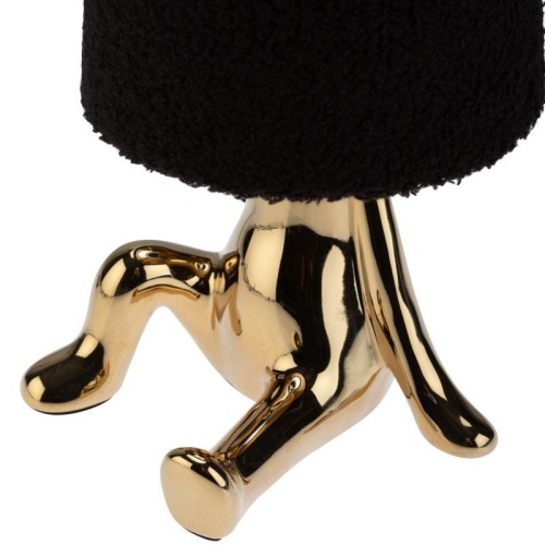 Светильник декоративный Человечек зол. с черн. абажуром E27 Rexant 603-1035 фото 9