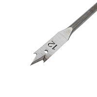 Сверло перовое по дереву 12х152 мм (шестигранный хвостовик) | код. KR-91-0663 | Kranz