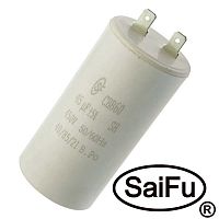 Пусковой конденсатор SAIFU CBB60, 45 мкФ, 450 В | код 101213 | Saifu