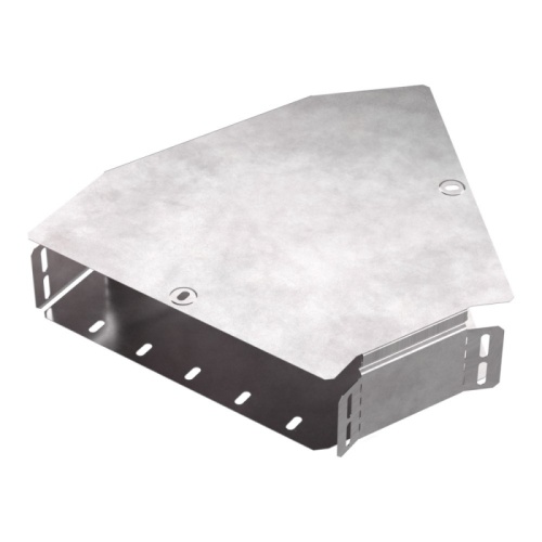 Угол горизонтальный 45 градусов с крышкой Стандарт 300х80 Промрукав | код PR16.0430 | ПРОМРУКАВ