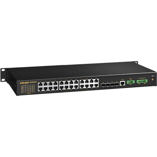 Коммутатор SICOM2024M-4GX24T-HV 300023018 4?1000Base-X SFP port,24?10/100Base-T(X)port,100-240VAC,50/60Hz 110-220VDC(85-264VAC/77-300VDC) Single power supply | код 00-06159887 | Kyland