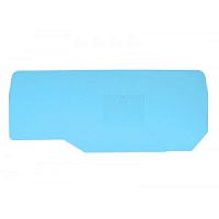 Разделительная пластина, для клемм WKFN 6 D1/2..., цвет: синий | код 07.313.0755.6 | Wieland