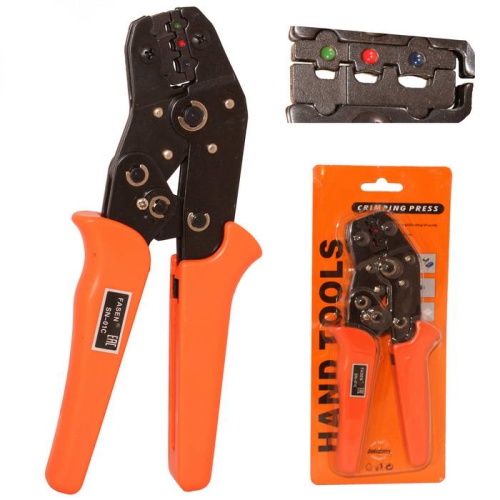 Кримпер для обжатия кабельный наконечников FASEN SN-01C | код 111058 | Fasen