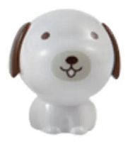 Точилка для карандашей ручная Deli Собачки E0550 1 отверстие пластик блистер | код 460787 | DELI