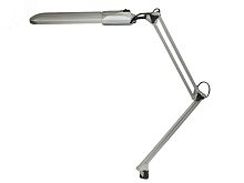 Светильник светодиодный Дельта С16 LED 8 Вт серебристый на струбцине | код 7014448 | Трансвит