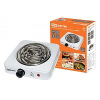 Электроплитка одноконф. ЭПС1 230 В, 1 кВт, спираль, белая, TDM | код SQ2504-0001 | TDM