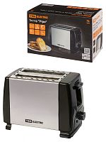 Тостер Утро, 700 Вт, 2 тоста, нерж. сталь, черный, TDM | код SQ4003-0002 | TDM
