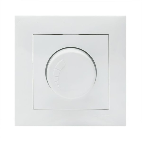 Валенсия светорегулятор 600W 220В белый PROxima | код EWD06-101-10 | EKF фото 2