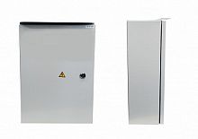 Щит с монтажной панелью ЩМП, с козырьком, 370х325х180, IP55 | код KRZMI84 | KRZMI