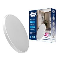 Светильник светодиодный быстрого монтажа IDPB-SnapIn 40Вт 3600лм 5000К 370мм IP40 бел. IONICH 2703