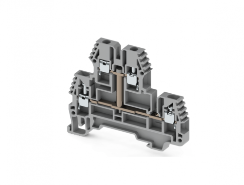 325 250, Клеммник 2-х ярусный, 2,5 мм.кв., с внутр.перемычкой, (бежевый), PIK 2,5RDK | код 0.0.0.3.25250 | KLEMSAN 325 250, Клеммник 2-х ярусный, 2,5 мм.кв., с внутр.перемычкой, (бежевый), PIK 2,5RDK | код 0.0.0.3.25250 | KLEMSAN