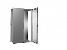 VX Шкаф 1200x2000x600 с монтажной платой, двухстворчатая дверь | код 8206000 | Rittal