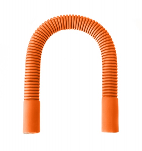 Поворот гибкий гофрированный универсальный оранжевый d32 мм (5шт/60шт уп/кор) Промрукав | код PR13.02471 | ПРОМРУКАВ