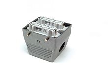 Розетка, боковой ввод, 32 полюса, 16А | код EBM32PU10 | EMAS