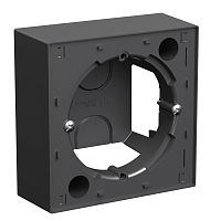 ATLASDESIGN КОРОБКА для наружного монтажа, БАЗАЛЬТ | код ATN001400 | Systeme Electric