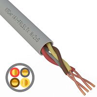 Кабель огнестойкий REXANT КПСнг(А)-FRLSLTx 2x2x0,75 мм кв, бухта 200 м | код 01-4938 | REXANT