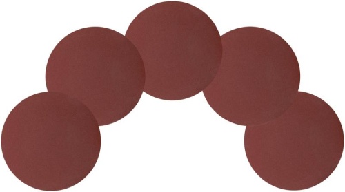 Круги шлифовальные сплошные (липучка), алюминий-оксидные, 150 мм, 5 шт Р 180 | код 39808 | FIT фото 5