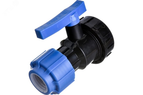 Кран шаровой компрессионный ВР разъемный d 25x3/4 | код 554222534 | Политэк