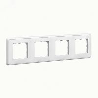 Cariva Рамка 4 поста белая | код 695992 | Legrand