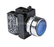 Кнопка нажимная круглая синяя (2НО), CM101DM | код CM101DM | EMAS