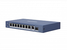 Коммутатор POE Неуправляемый, 8 RJ45 1000M PoE | код 301801376 | Hikvision